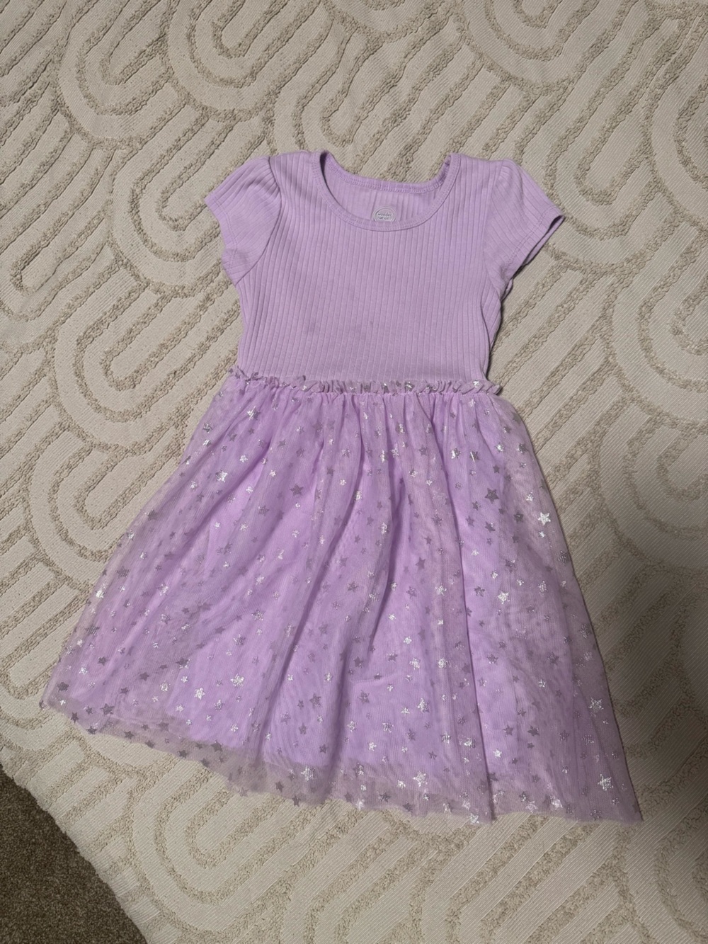 Wonder nation Lilac Star Tulle Dress